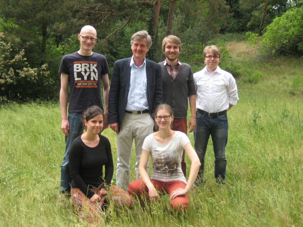 v.l.n.r.: Andreas Melzer, Sarah Eisentraut, Prof. Dr. Josef Lukas, Kristina Kunze, Sören Much, Christoph Jobst