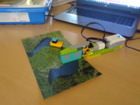 Eine Schleuse mit Lego programmieren. (Foto: LLZ)